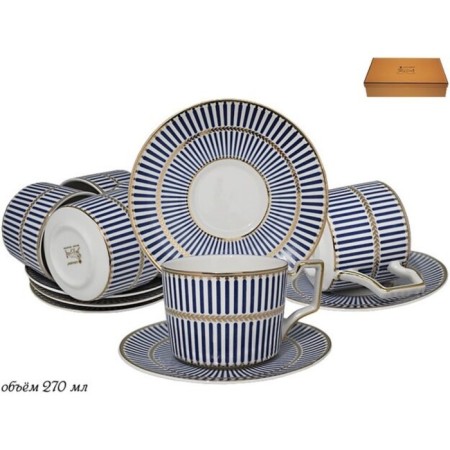 Tea set of Lenardi, 250 ml, 12 items