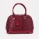 Set of bags with zipper, red color