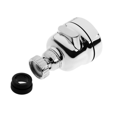 Zein z3611 aerator. Three -mode, on a hinge, with adapters, chrome-9