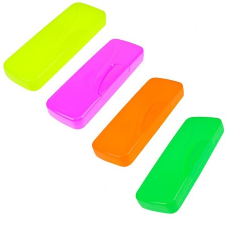 Calligrata Flalgrata Penalus, 70 x 205 x 30 mm, opaque, plastic, neon mix
