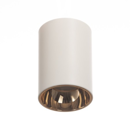 Roll Lamp GU10 10W white-gold 7.3x7.3x10.3 cm