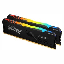 Память DDR4 2x16GB 3200MHz Kingston KF432C16BB12AK2/32 Fury Beast RGB RTL Gaming PC4-25600   1033973