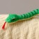 Soft toy "Snake", 39 cm, green color