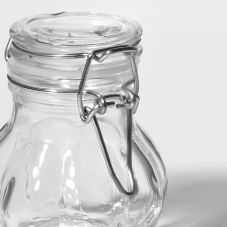 Glass jar for spices with a grocery castle "Cheson", 100 ml, 7 × 8 cm-4