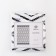 GRANT "Ethel" Morocco 150x180 +/- 3cm, 100% cotton, reps 210 g/m2