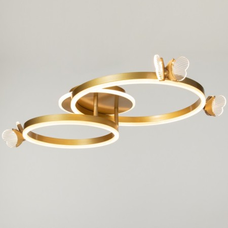 Causte "Trio butterflies" 54W LED 6000K gold 65x45x10cm Bayerlux-1