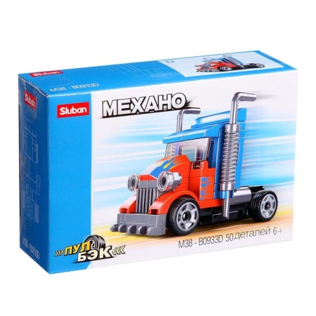 Designer inertial mechano "Truck", 50 parts-2