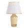 Table lamp "Natalia" 1x40W E14 beige/gold 24x24x40cm
