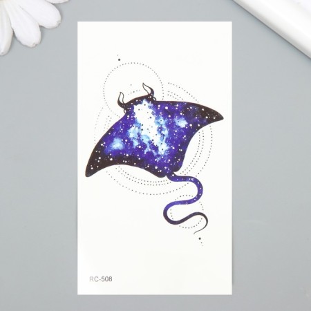 Tattoo on the body color "Skyd. Star Sky" 6 x 10.5 cm