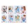 Notepad A6, 48 sheets, "Thy Eyes", cover covered paper, 8 designs, mix