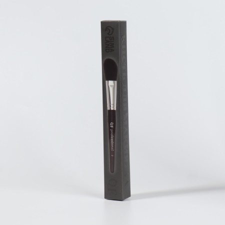 Premium makeup brush, 18 cm, black color-2