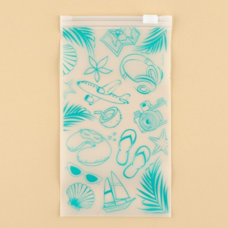 ZIP Packet for travel "Rest", 14 μm, 9 x 16 cm.-2