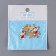 Decor for creativity Metal "Poodle white-pink" enamel 1.9x1.4 cm