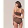 Panties slips maxi women Slip maxi, size 50, dark brown color