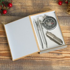 Gift set 4V1 (2 handles, knife 3B1, compass)