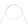 Land string steel, diameter 0.4 mm, test 15 kg, 30 cm, 5 pcs.