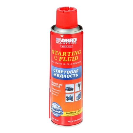 ABRO MASTERS starting liquid, 200 ml SF-650-220-am-RR