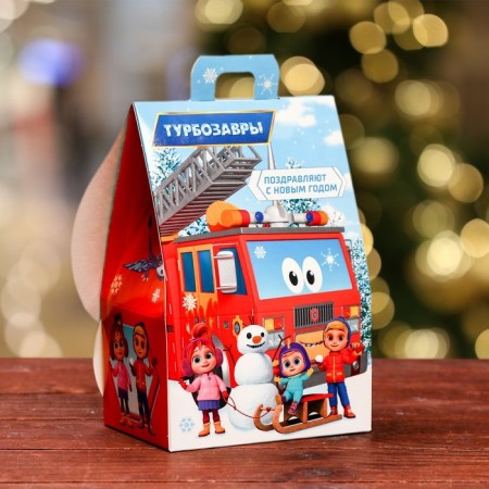 Gift box "Turbosaurs", house, 12 x 8.5 x 17.5 cm-1