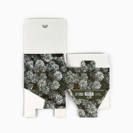 Folding box “Happy New Year!”, 15 x 15 x 7 cm, new year-5
