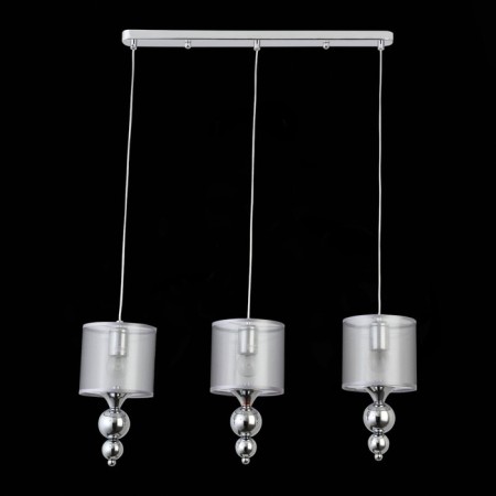 Suspended EVOLUCE lamp. Sle107103-03. Pazione. 3x40 watts, E27, 59x14x27 cm, chromium color-3