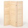 Shirma septum wooden, 3 sashes 120x120