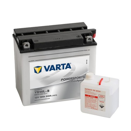 Battery VARTA 19 Ah Moto 519 011 019 (YB16L-B), reverse polarity