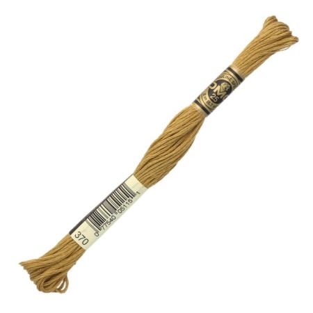 The threads of the DMC 117 (370), 12 pcs. packaged
