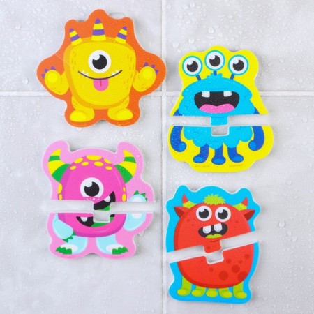 Soft puzzle for kids "monsters", 10 puzzles, crumb I-1