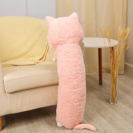 Soft toy-podushka "cat", 100 cm, pink color-2