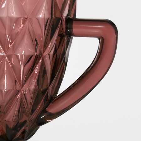 Glass Glass Magistro "Cruise", 1.1 l, pink color-3