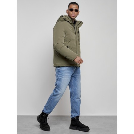 Winter jacket, size 64, khaki color-2