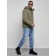 Winter jacket, size 64, khaki color