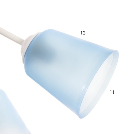 Causte "Online" (cylinder) 5x15W E27 Model: BR 00209 White/blue-4