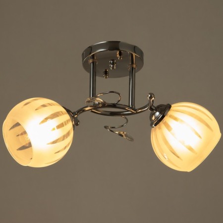 Elani 2HE27 40W chrome 30x22x16 cm Bayerlux-2