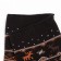 Women's terry socks "Ornament", black color, size 23-25