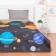 Cover for children's Ethel 1.5 joint venture "Planet", 145x210 cm, microfiber