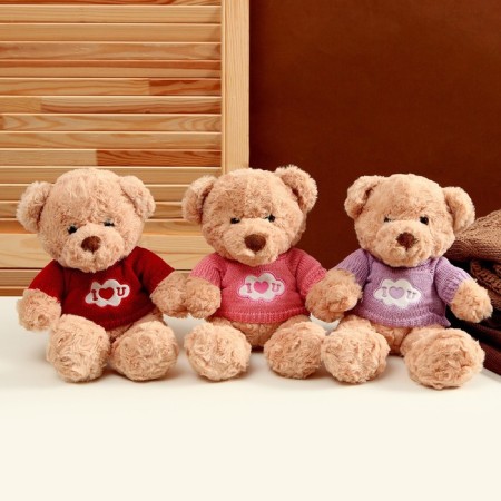 Soft toy "Bear" in a sweater, 32 cm, color mix-4