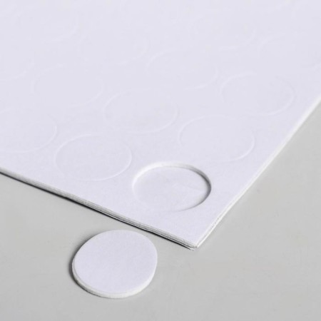 Adhesive tape double -sided "round" diameter 1.5x1.5 cm 15x15 cm