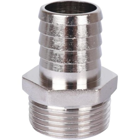 Stout SFT -0067-000125, 1 "X 25 mm, external thread, nickelled brass-1