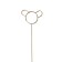 Holder for the postcard "Bear", 30cm