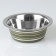Standard color bowl with strip, 400 ml, green
