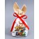 Polyethylene gift package with ears "Easter basket", 13 x 23 cm