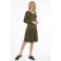 Women's dress, size 42, khaki color