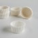 Baking uniform white, 3.5 x 2 cm