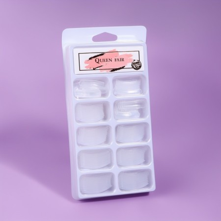 The upper forms for building in a container, 100 pcs, the color is transparent-4