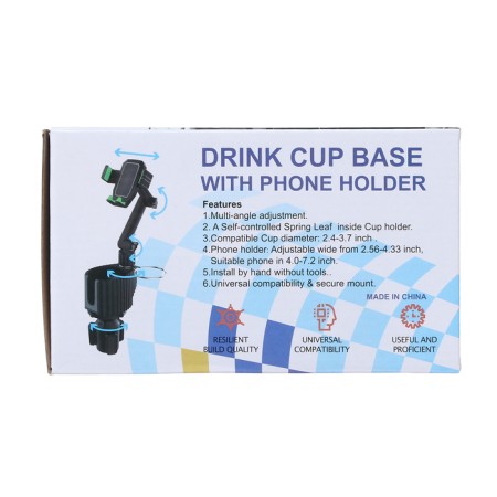 Organizer, phone holder in a cup holder, 50 cm-13