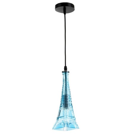 Suspendor "Eiffel" E14 40W Blue 8x8x27-127cm
