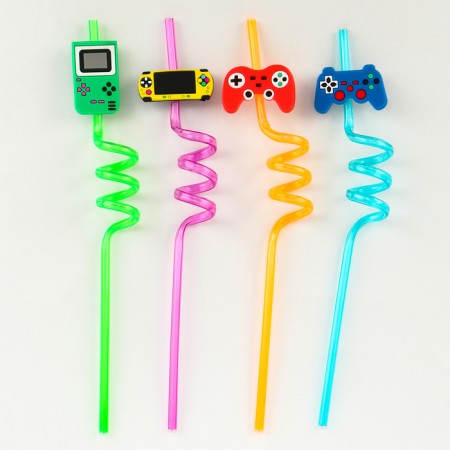 Pipe for the cocktail "Game", set of 4 pcs.