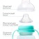 Drunker - children's impotion with a soft nose, 270 ml., With pens, Biryuzovoy color