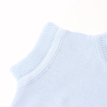 Combine Children's Knitted Minaku, height 62-68, blue color-7
